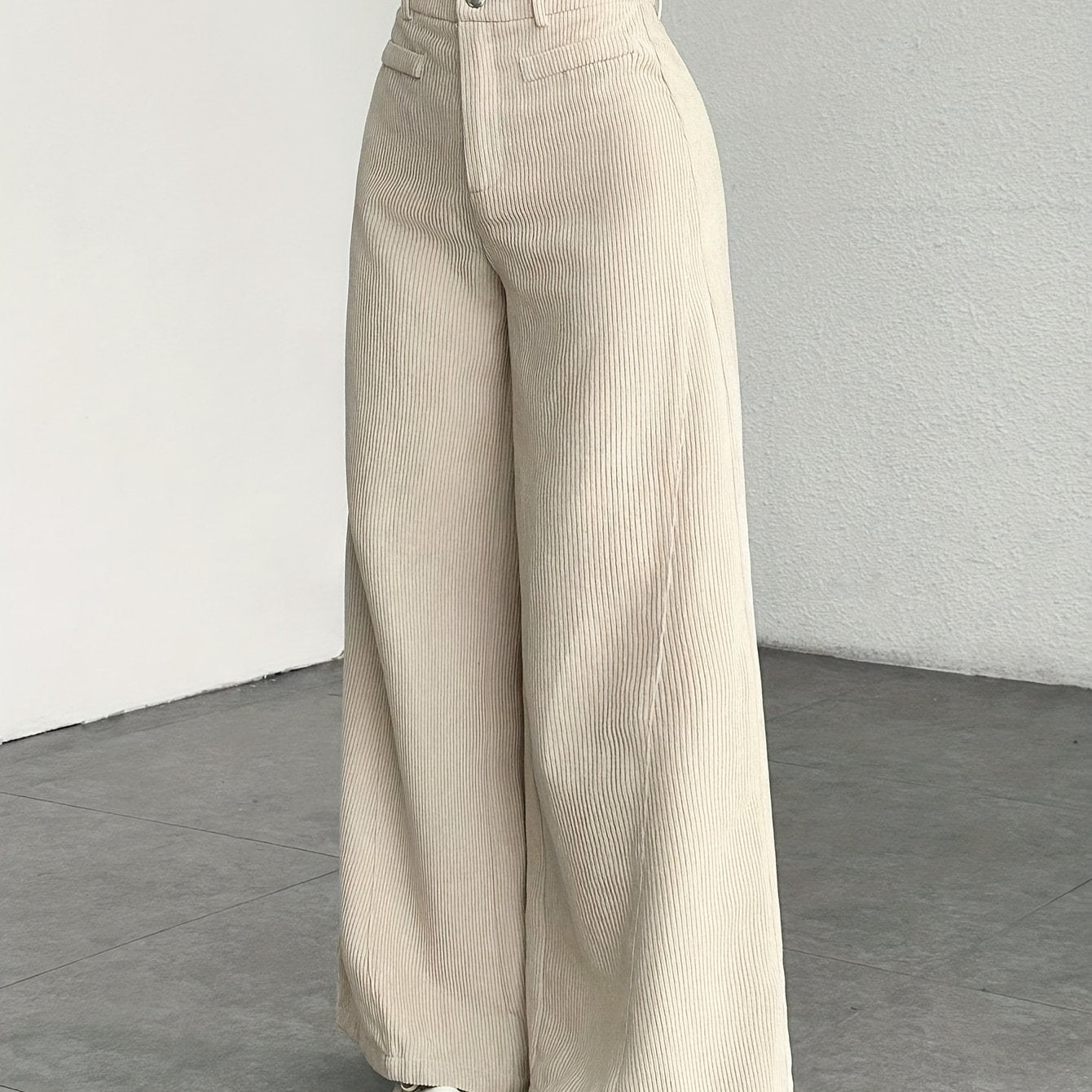 Alior – Hochbundhose in Cord-Optik