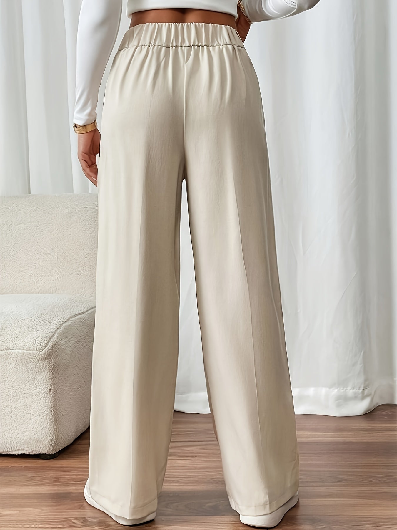 Sienna - High-Waisted Wide-Leg-Hose