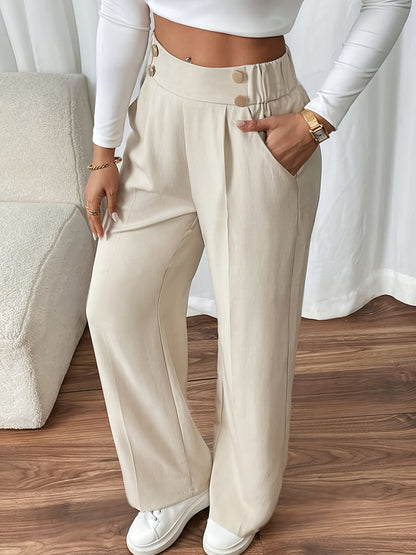 Sienna - High-Waisted Wide-Leg-Hose