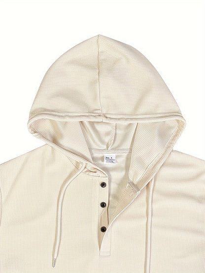 Mason - Waffelstrick-Hoodie & Jogger-Set