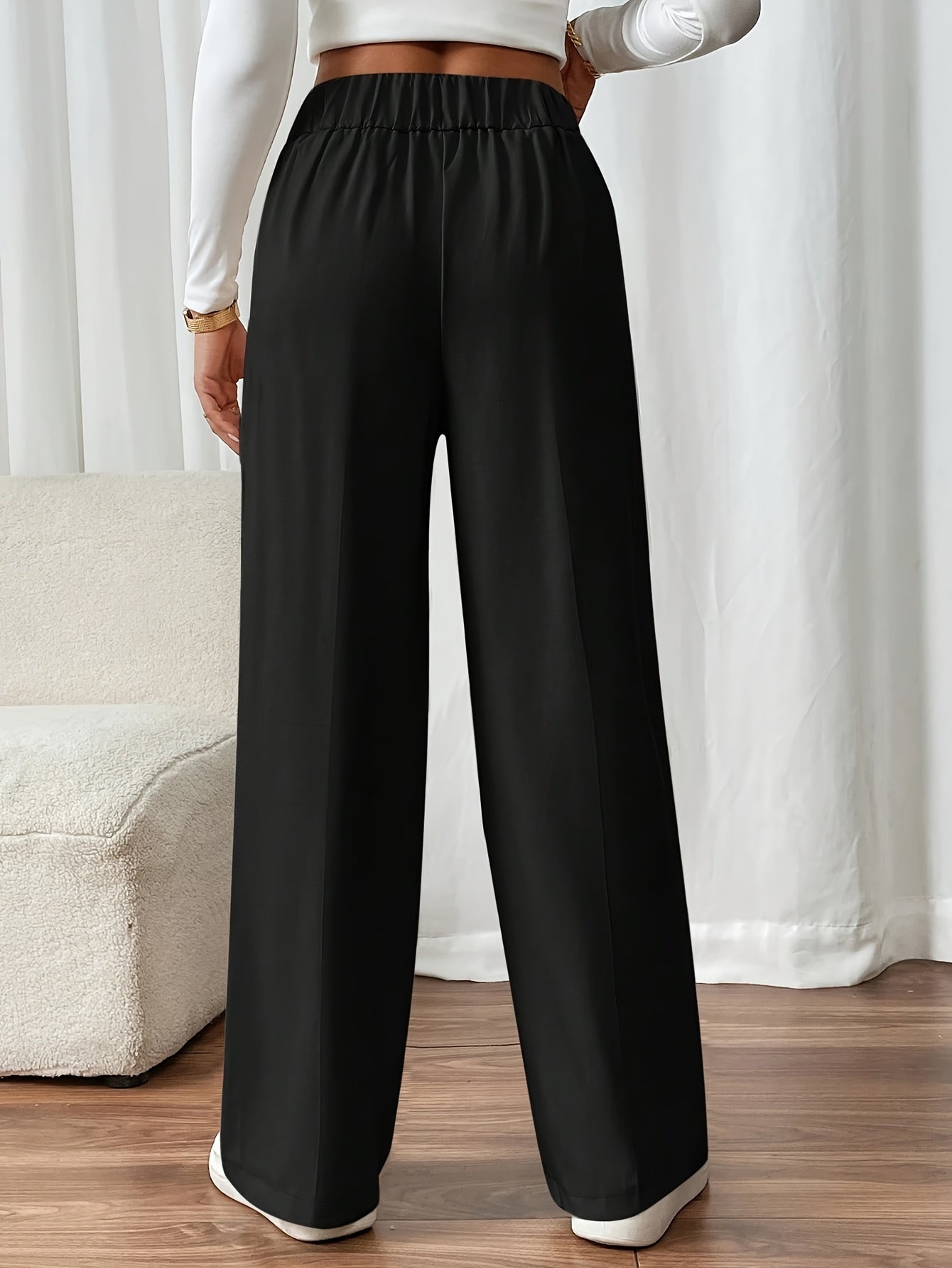 Sienna - High-Waisted Wide-Leg-Hose