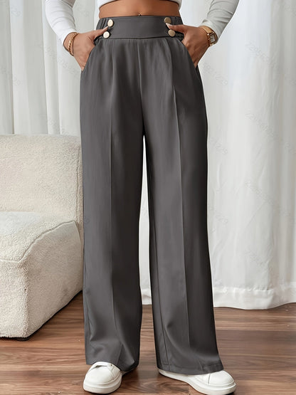Sienna - High-Waisted Wide-Leg-Hose