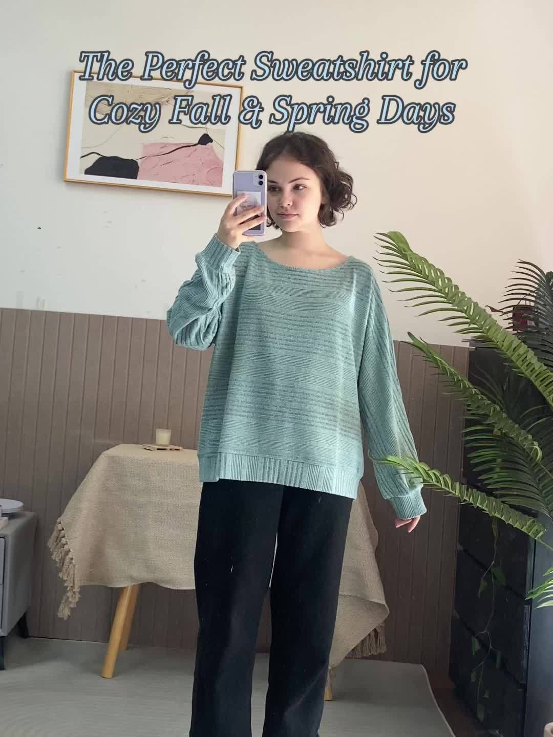 Mila – Gerippter Strickpullover